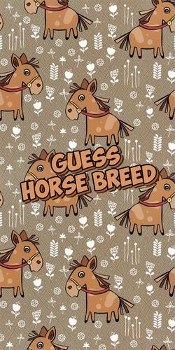 Guess the horse breed 스크린샷 0