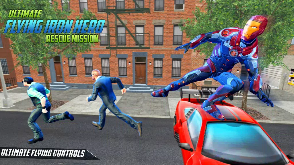 Ultimate KungFu Superhero Iron Fighting Free Game Schermafbeelding 2