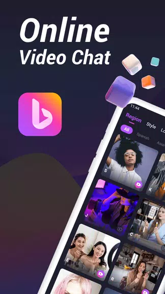 Bazar- Live Video Chat Captura de pantalla 0