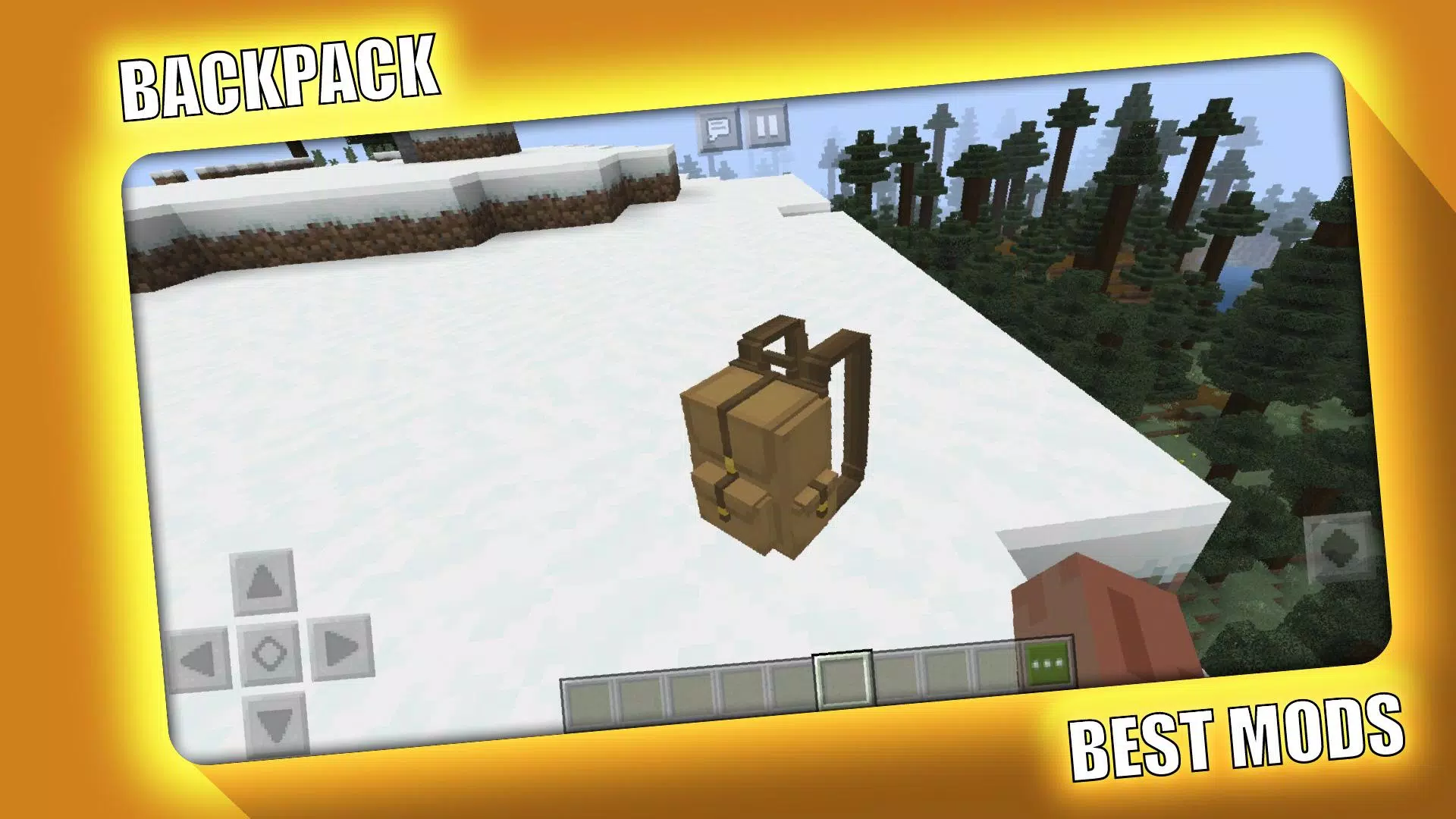 BackPack Mod for Minecraft PE Tangkapan skrin 3