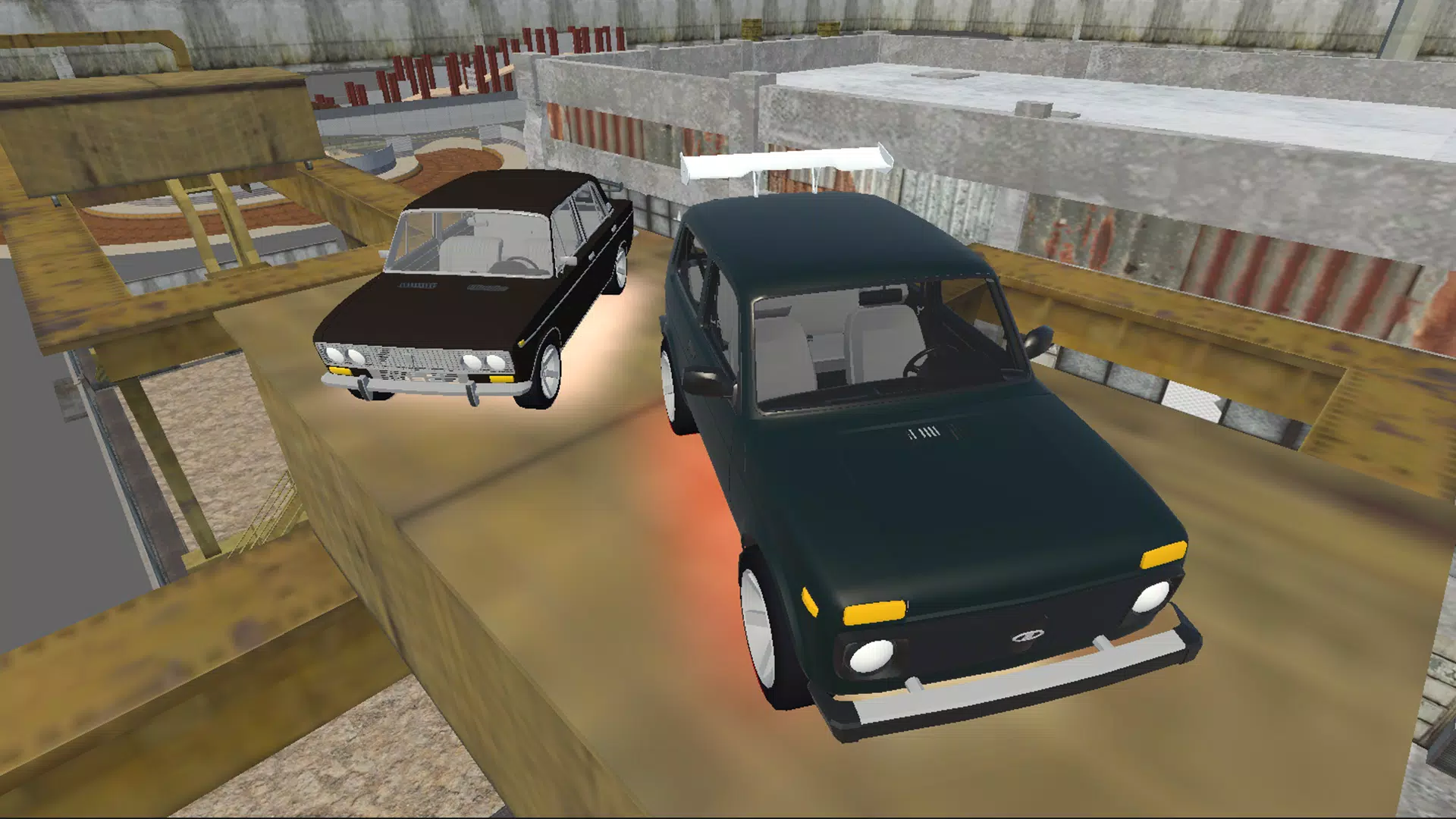 VAZ Russia Car Crash Simulator Screenshot 1