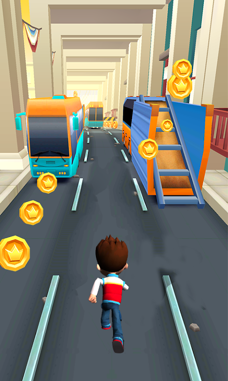 Run Paw Run Patrol Rush Dash Schermafbeelding 0