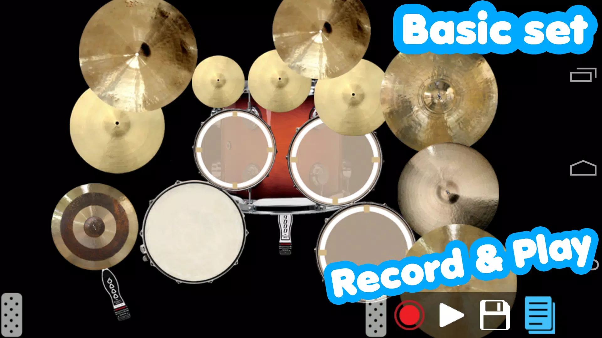 Drum Set - Drumming App ภาพหน้าจอ 0