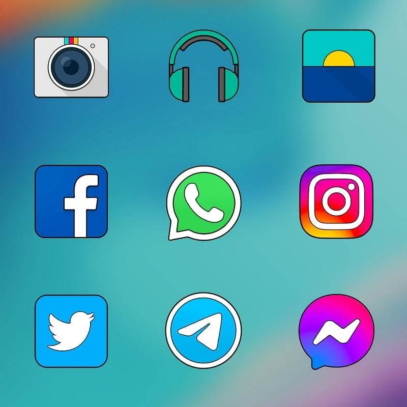 Oxigen HD – Icon Pack Tangkapan skrin 2