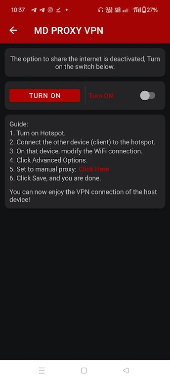 MD PROXY VPN Скриншот 2