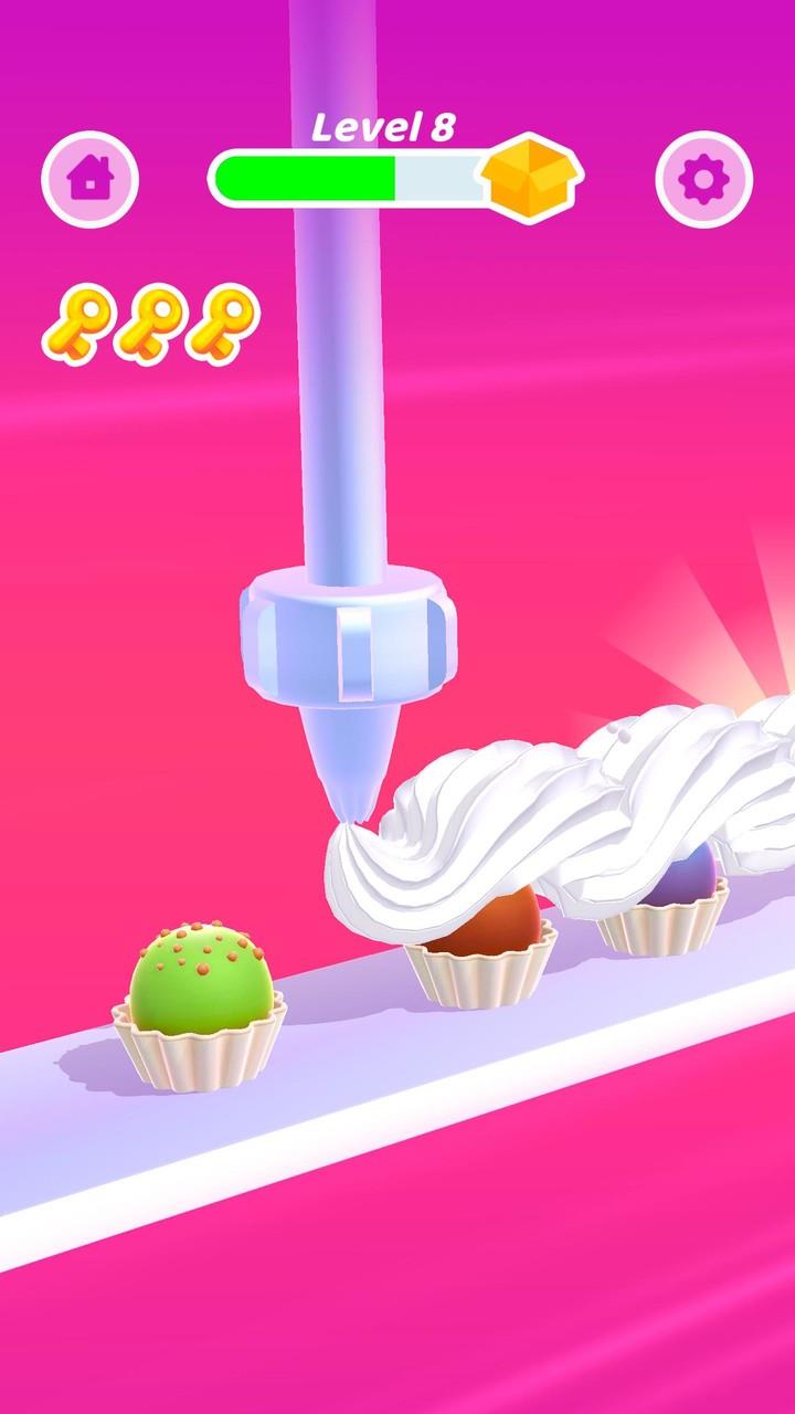 Perfect Cream: Dessert Games Tangkapan skrin 2