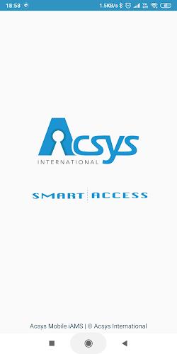 Acsys Mobile Application Tangkapan skrin 0