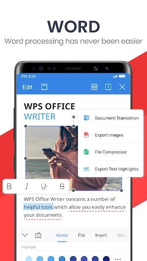 WPS Office Schermafbeelding 1