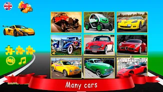 Puzzles cars Captura de tela 1