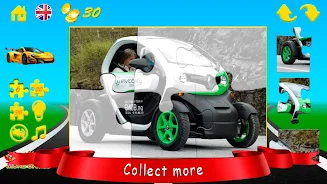 Puzzles cars 스크린샷 2