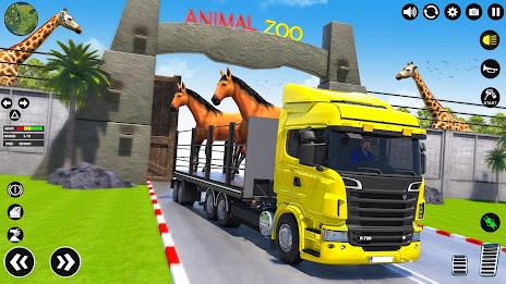 Animal Transport Truck Driving スクリーンショット 1