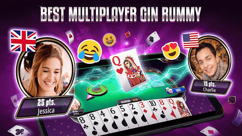 Gin Rummy Legends 스크린샷 0