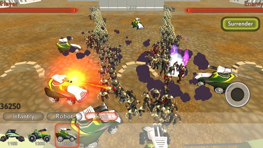 World War 3 Zombie Waves Mod Captura de pantalla 0