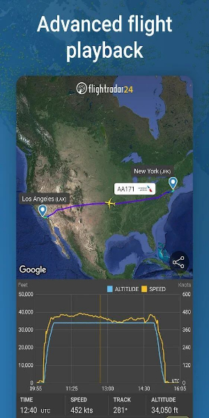 Schermata Flightradar24 Flight Tracker MOD 0