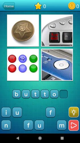 4 Pics 1 Word: What's The Word ဖန်သားပြင်ဓာတ်ပုံ 1