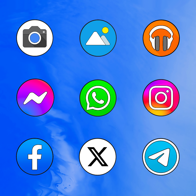 Pixly – Icon Pack Mod Zrzut ekranu 1