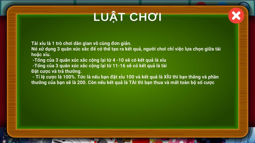 Schermata Tài Xỉu Offline 2