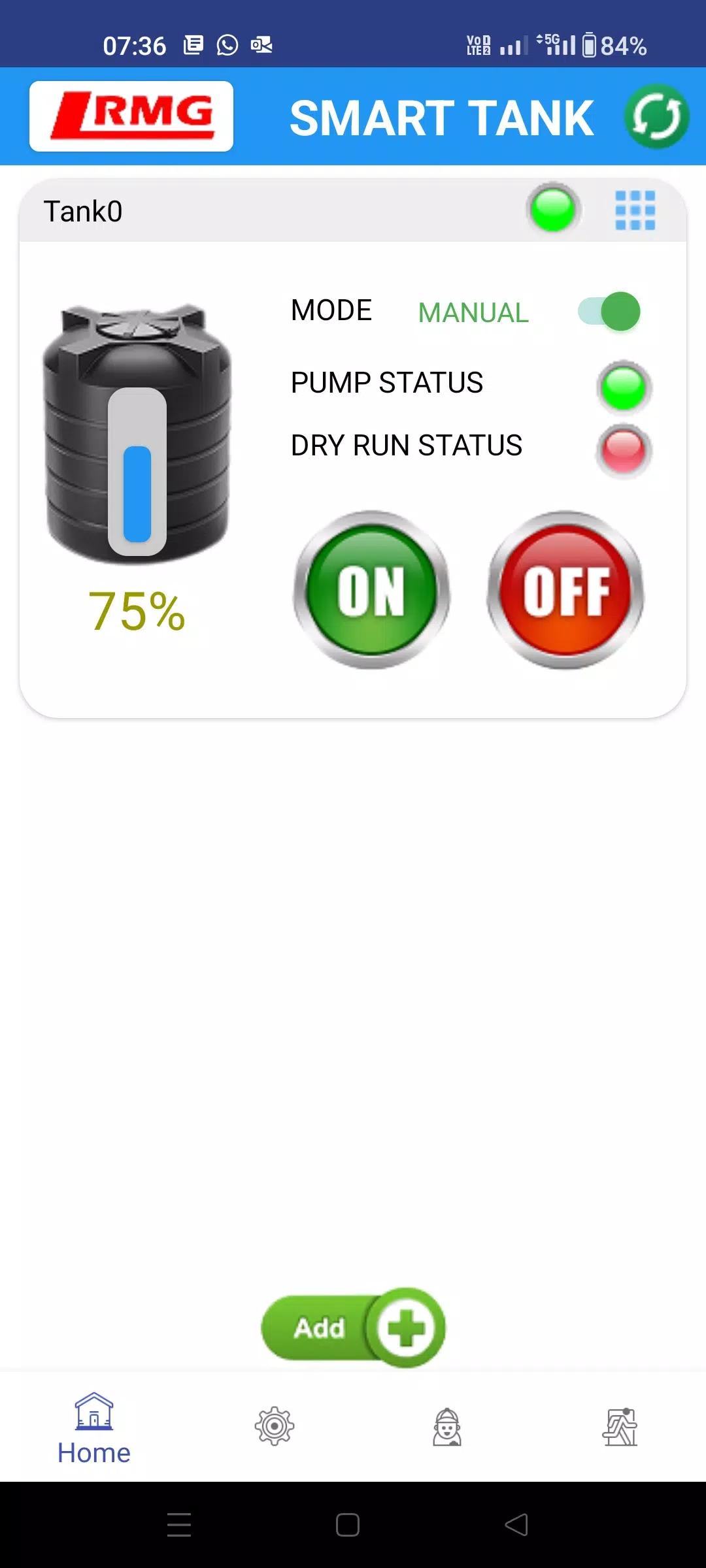 Schermata Smart Water Tank 3