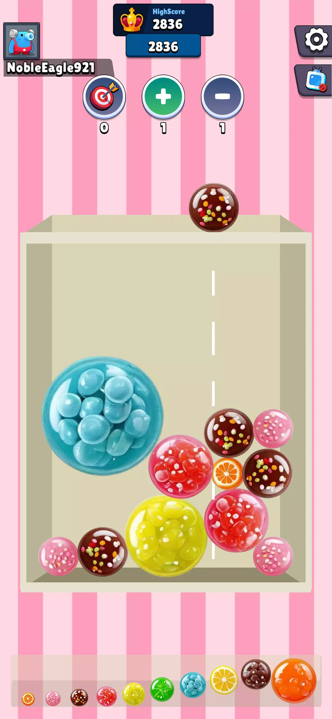 Candy Merge Ảnh chụp màn hình 1