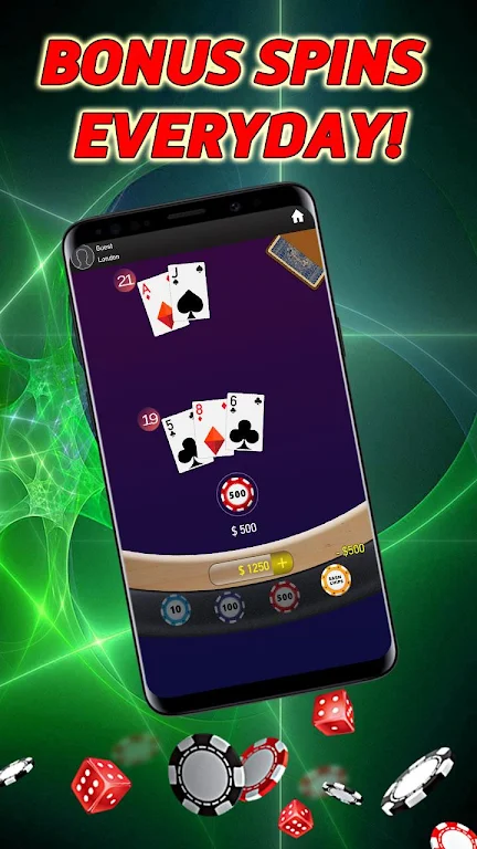 Black Jack for Winners: Card Game Zrzut ekranu 2