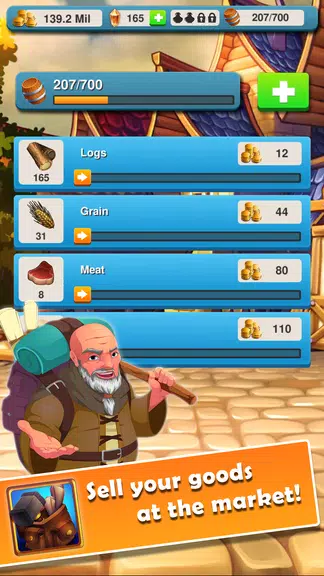 Idle Crafting Kingdom Ekran Görüntüsü 0