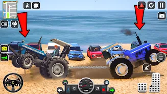 Modern Farmer Tractor Sim 3D 스크린샷 0