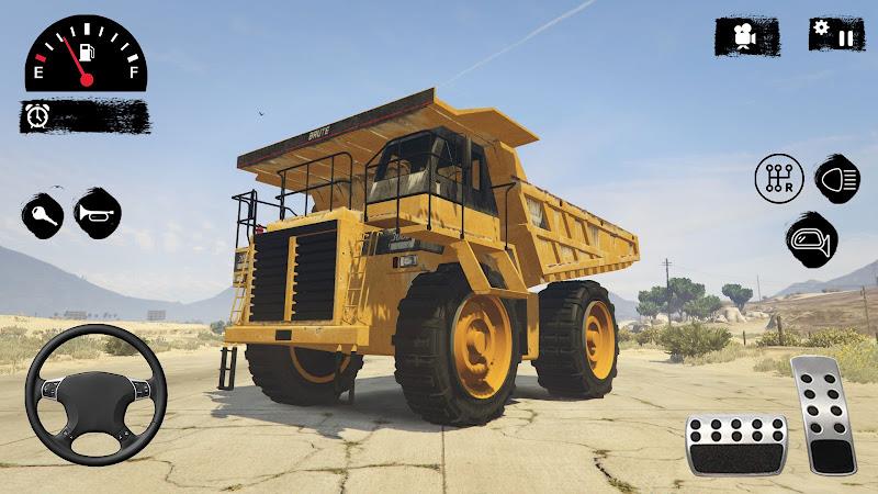 Garbage Dump Truck Driving 3D Captura de tela 3