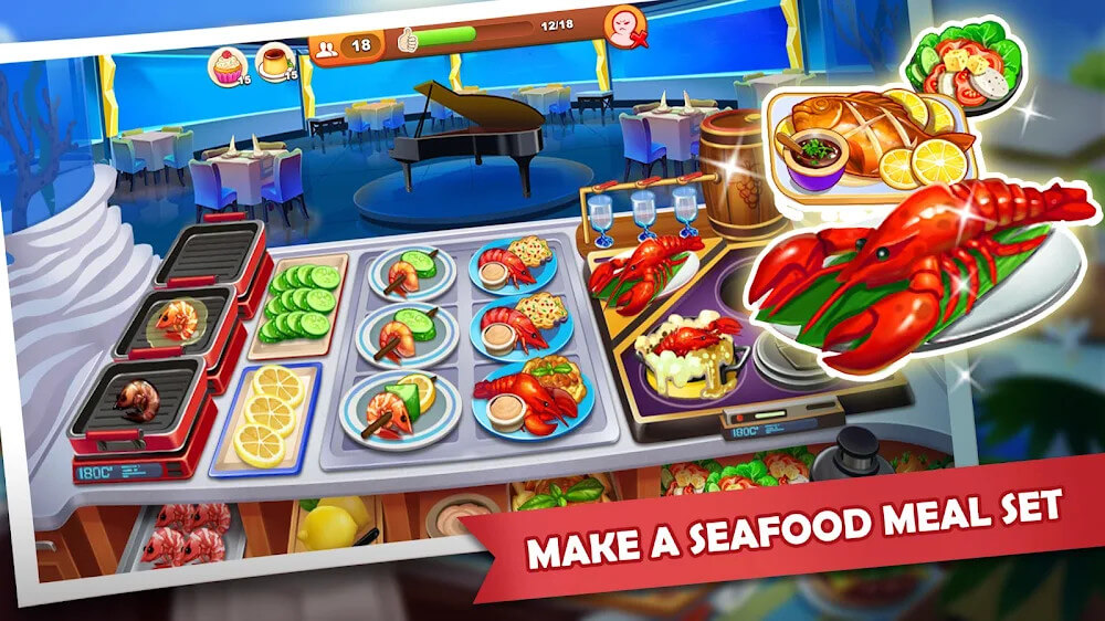 Cooking Madness: A Chef's Game स्क्रीनशॉट 2