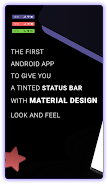 Material Status Bar Captura de pantalla 3