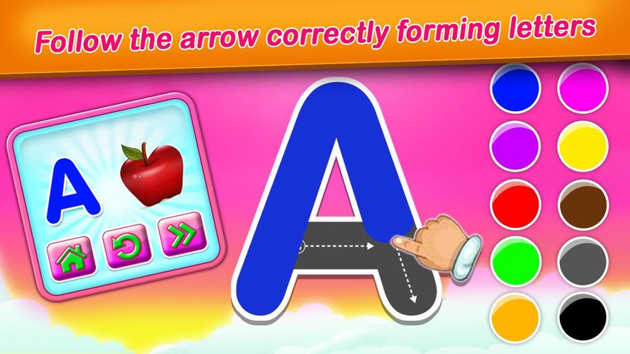 ABC Alphabet – Letter Tracing Capture d'écran 0