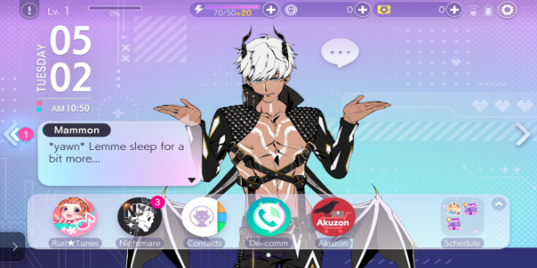Otome Games Obey Me! NB Ảnh chụp màn hình 1