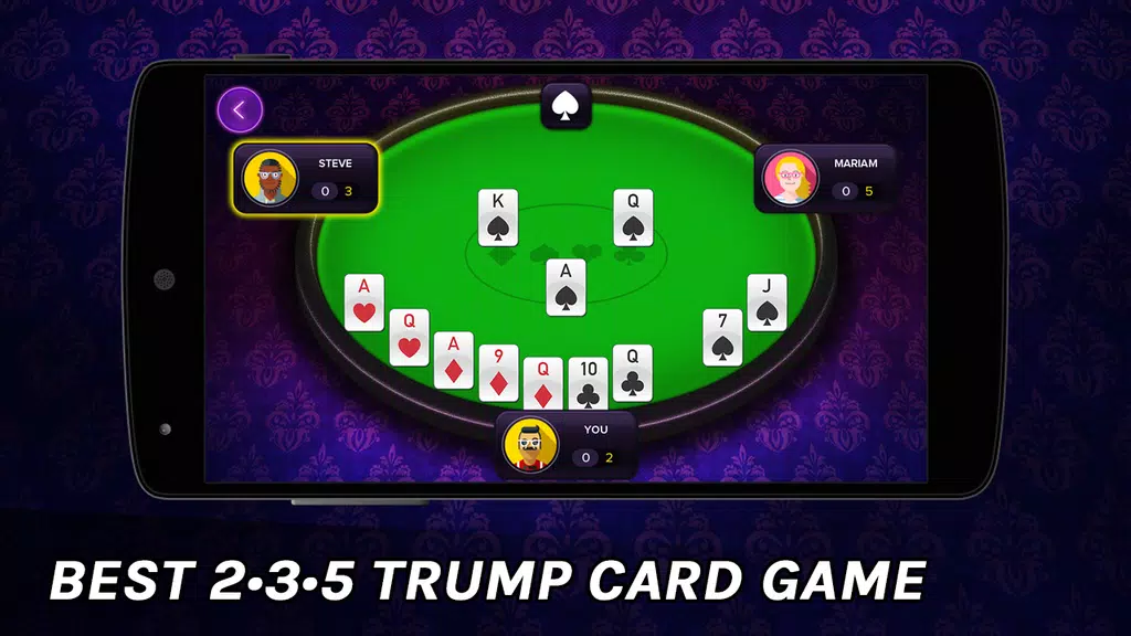 235 or 3 2 5 card game - 2 3 5 Do Teen Paanch Card ဖန်သားပြင်ဓာတ်ပုံ 0