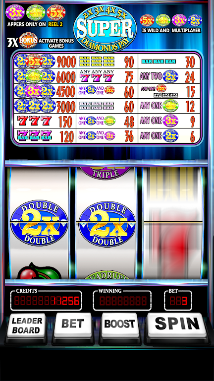 Schermata Free Super Diamonds Pay Slots 1