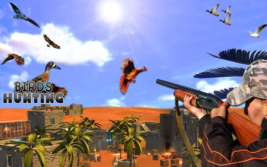 Desert Birds Sniper Shooter 3D ဖန်သားပြင်ဓာတ်ပုံ 1