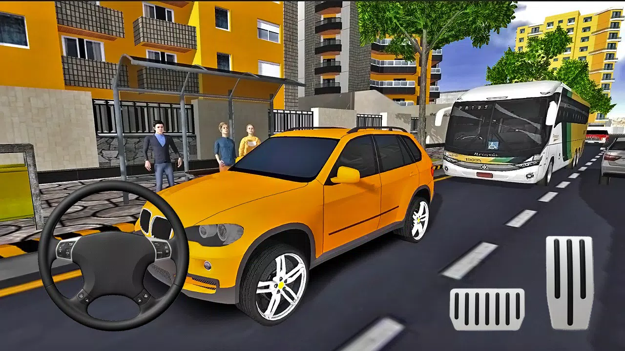 Traffic And Car Driving - Sim Schermafbeelding 2