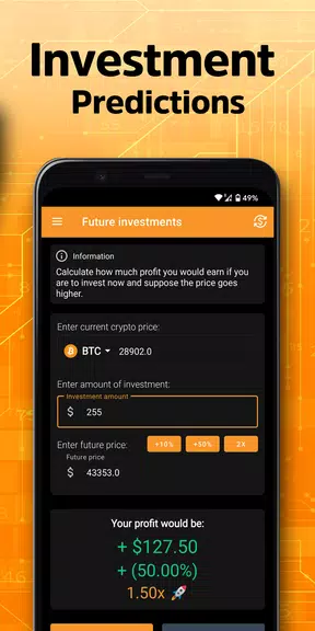 Crypto Calculator ဖန်သားပြင်ဓာတ်ပုံ 3