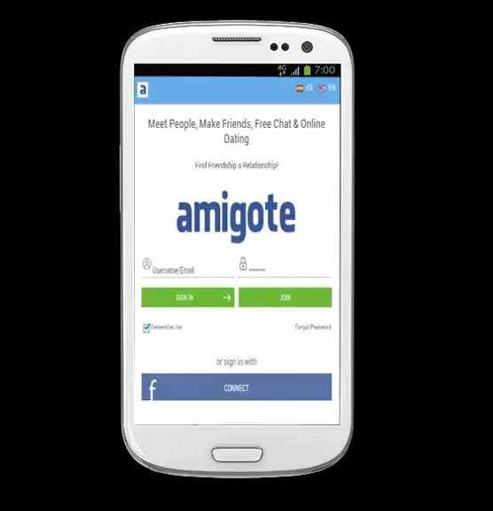 Dating App - Amigote 스크린샷 0