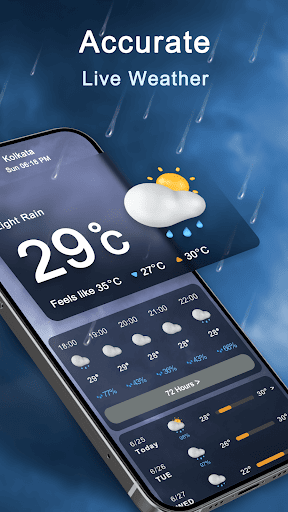 Weather Live Radar & Alerts ဖန်သားပြင်ဓာတ်ပုံ 3