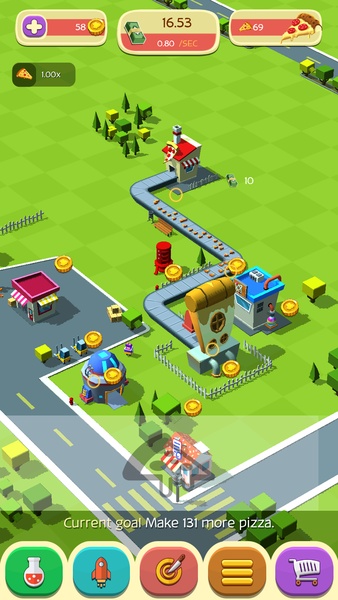 Pizza Factory Tycoon - Idle Clicker Game Zrzut ekranu 2