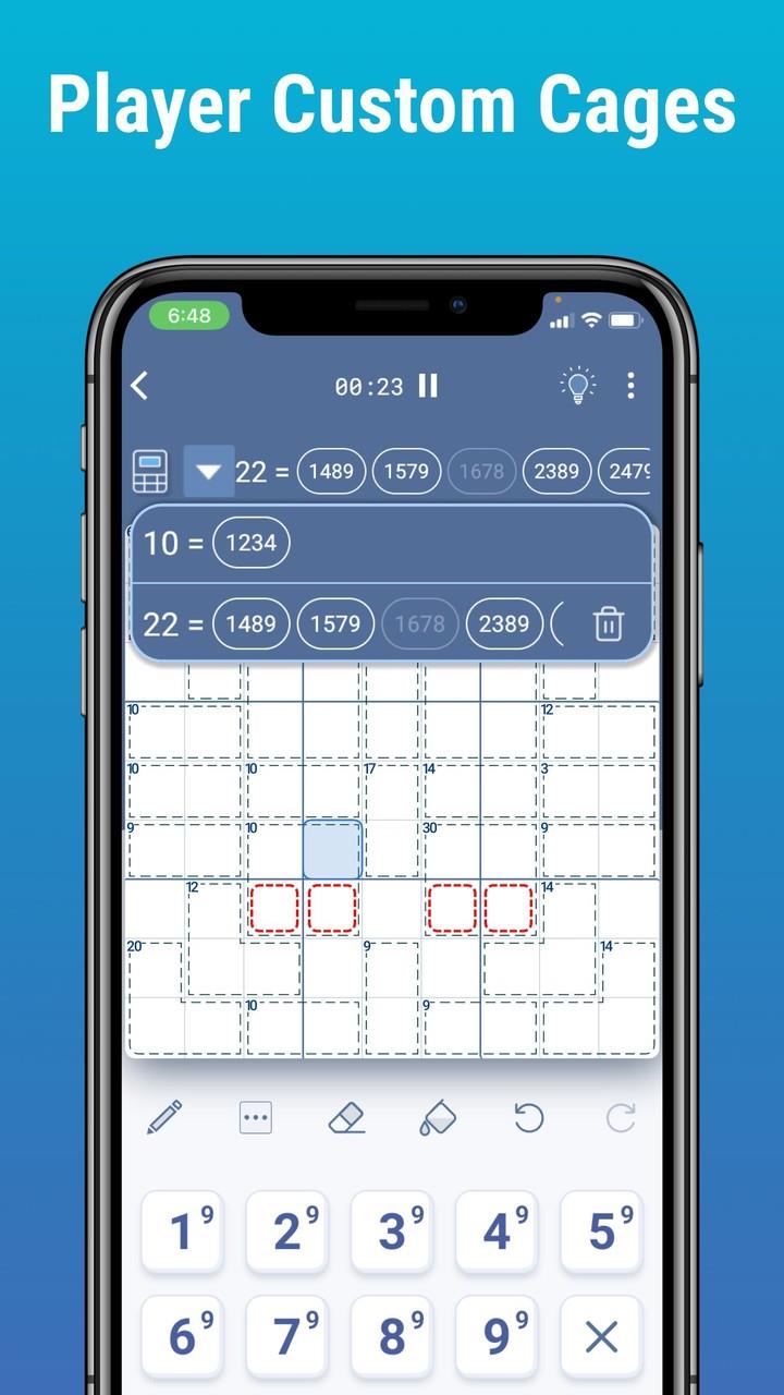 Killer Sudoku by Logic Wiz应用截图第3张