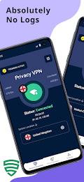 Privacy VPN - No Log VPN Proxy Zrzut ekranu 0