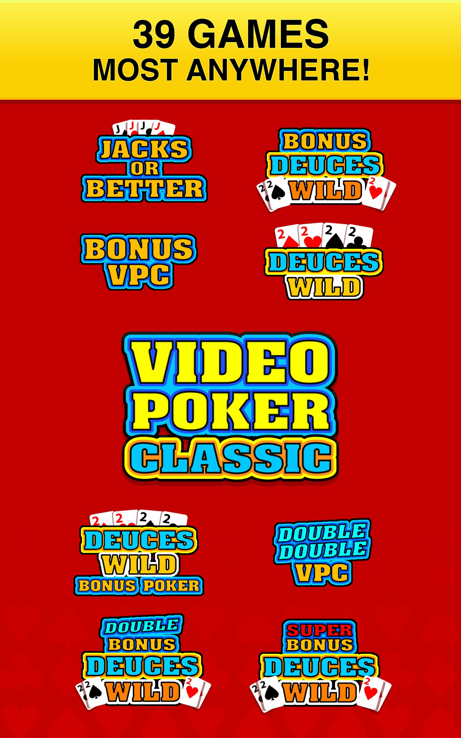 Video Poker Classic ® Schermafbeelding 1