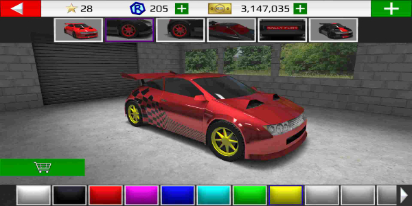 Rally Fury Screenshot 1