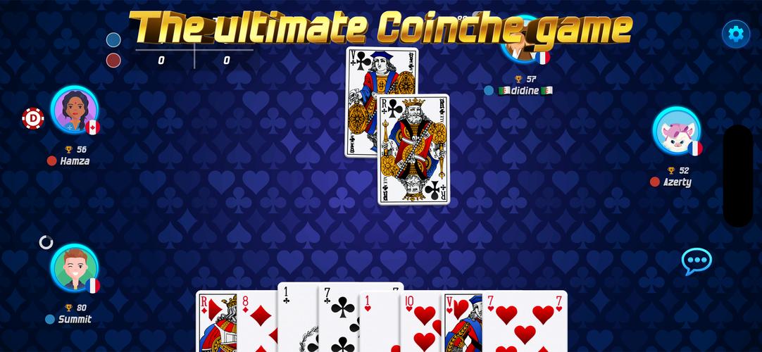 Coinche online Capture d'écran 0
