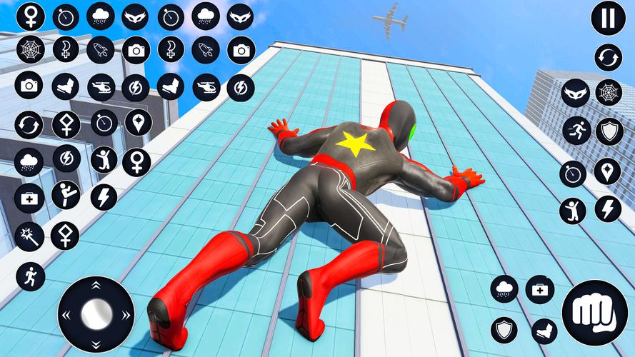 Rope Spider Hero: Spider Games Captura de tela 1