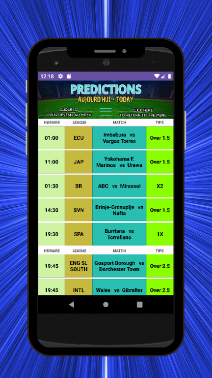 Schermata Prediction Football bet Tips 3