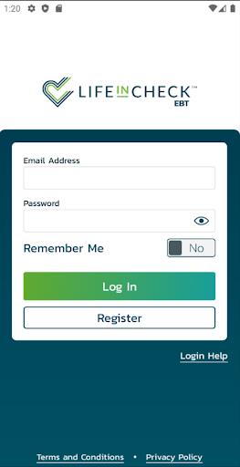 LifeInCheck EBT Ảnh chụp màn hình 1