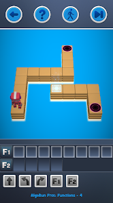 AlgoRun : Coding game Schermafbeelding 1