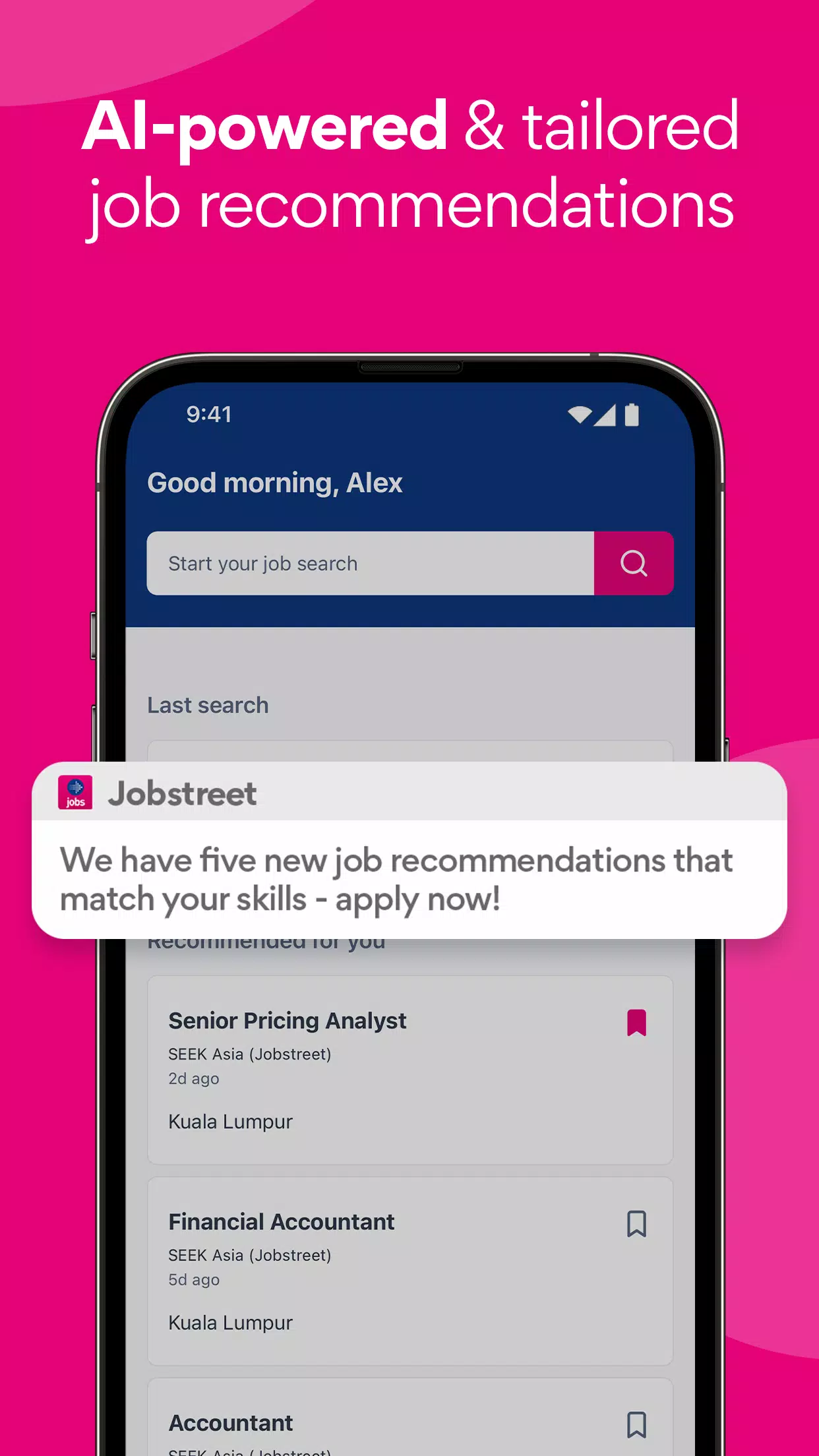 Jobstreet: Job Search & Career應用截圖第3張