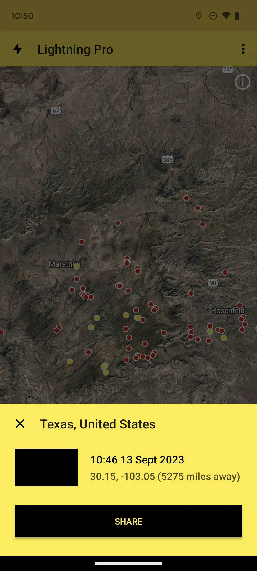 My Lightning Tracker Zrzut ekranu 0